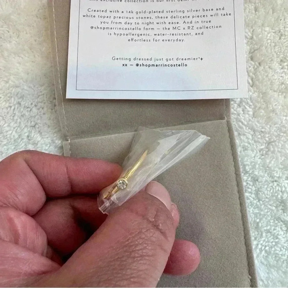 Marrin Costello Mystic Hoops and Soleil Bracelet set - Picture 5 of 6